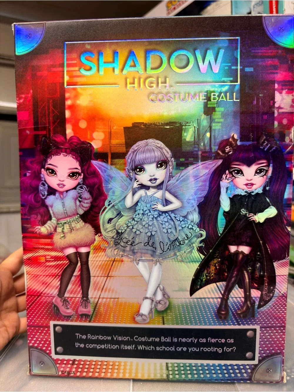 Rainbow Vision COSTUME BALL Shadow High – Eliza McFee (Light Blue) Fashion Doll.
